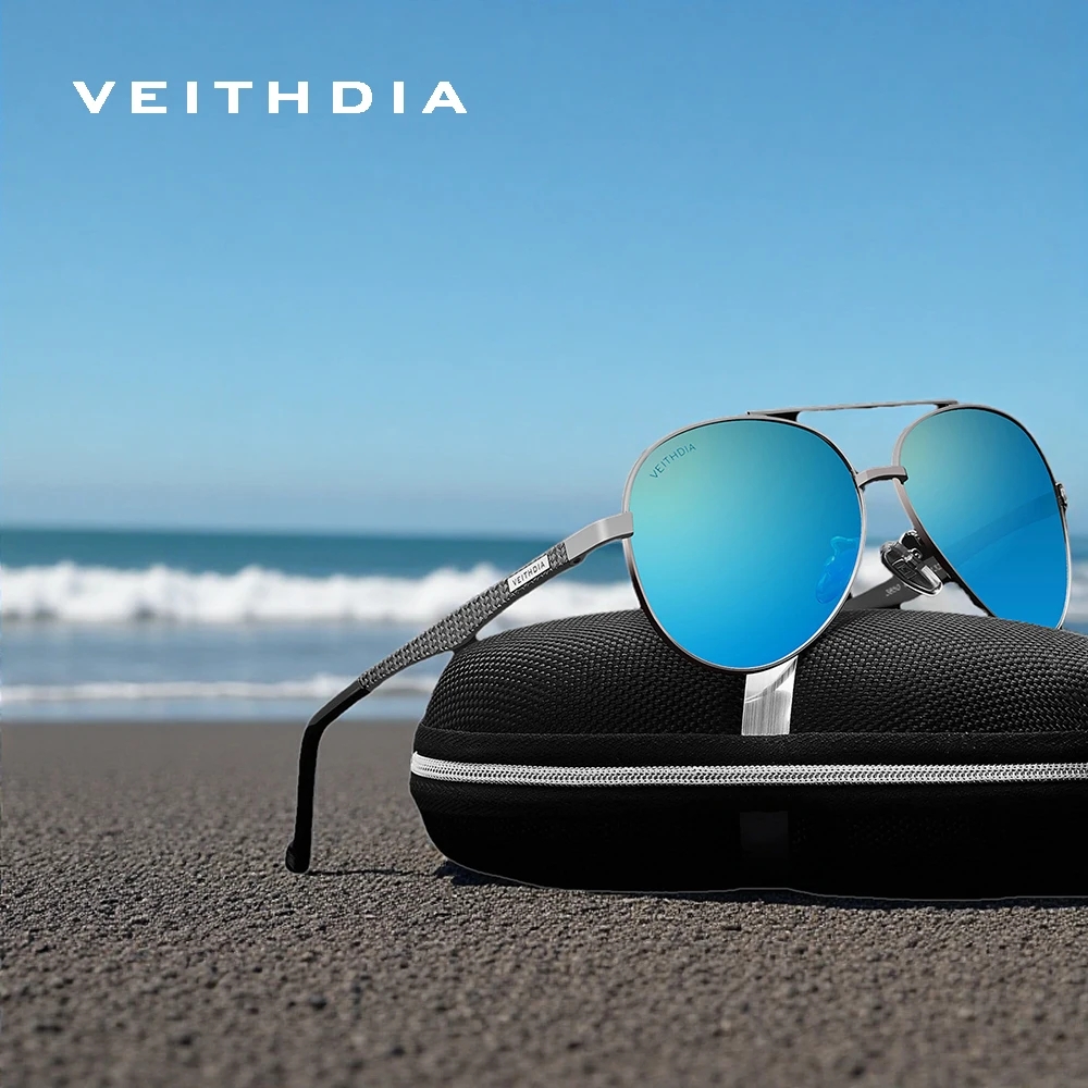Sunglasses Aviator Polarized - Gafas de sol VEITHDIA Pilot con